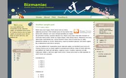 Bizmaniac Blogger Theme