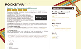 Rockstar Blogger Theme