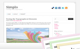 Simplo Blogger Theme