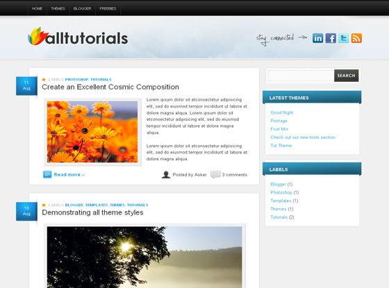 all tuts blogger theme