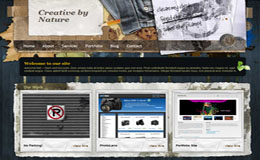 Creative by Nature Blogger Theme