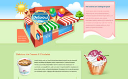 Delicious Store Blogger Theme