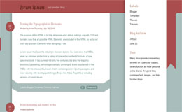 Elegante Blogger Theme
