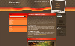 Flambeau Blogger Theme