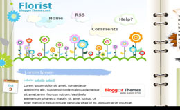 Florist Blogger Theme