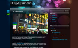 Fluid Blogger Theme