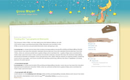 Good Night Blogger Theme