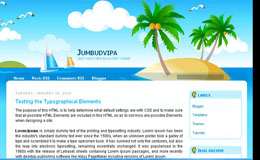 Jumbudvipam Blogger Theme