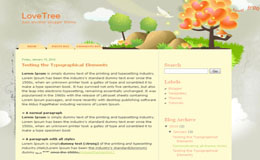 LoveTree Blogger Theme