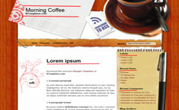 Morning Coffee Blogger Theme