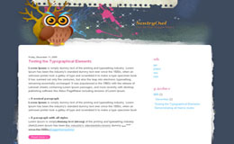 Sentry Owl Blogger Theme