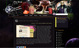 The End Blogger Theme